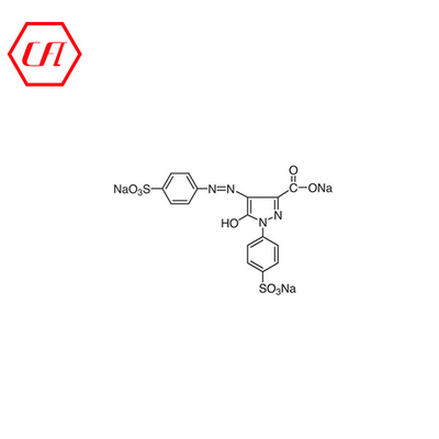 Tartrazine do aditivo de alimento E102 para pulverizar 85% CAS 1934-21-0