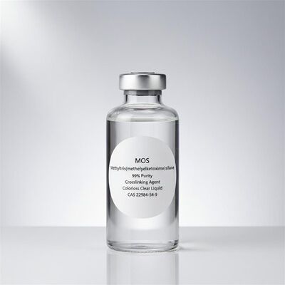 MOS Metiltris(metiletiloxima)silano 99% Pureza Agente de Reticulação Líquido Transparente Incolor CAS 22984-54-9
